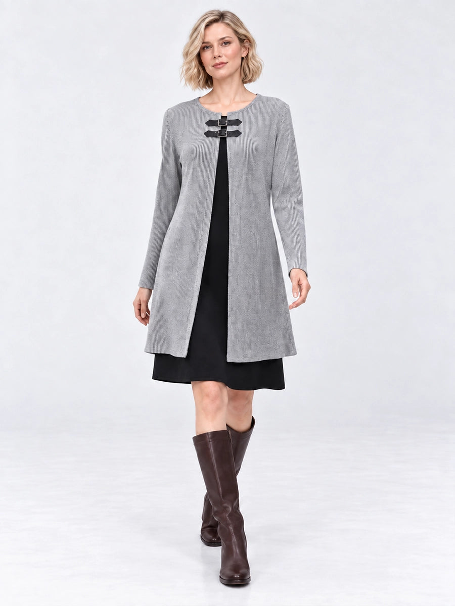 Women's Colorblock Knit Dress