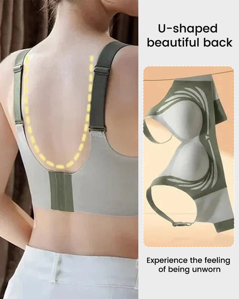 Wireless Push Up Anti Sagging Bra 2 Pcs