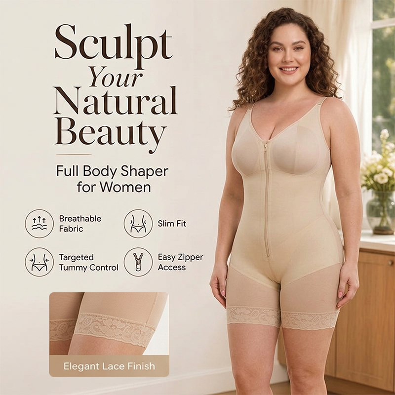Overbust Tummy Control Shapewear Bodysuit
