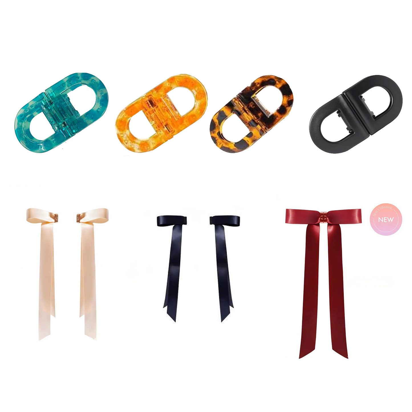 Slip-Free Strong Magnetic Hair Clips /Hair bow, Painless Hold for Endless Hairstyles