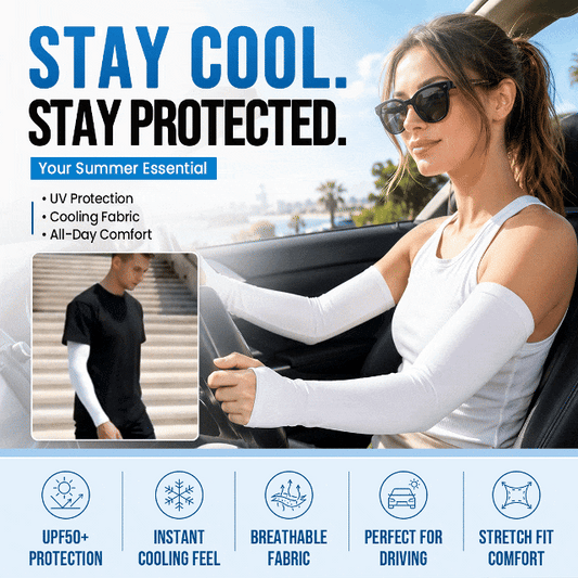 Sun Protection Ice Silk Sleeves 3 Pairs