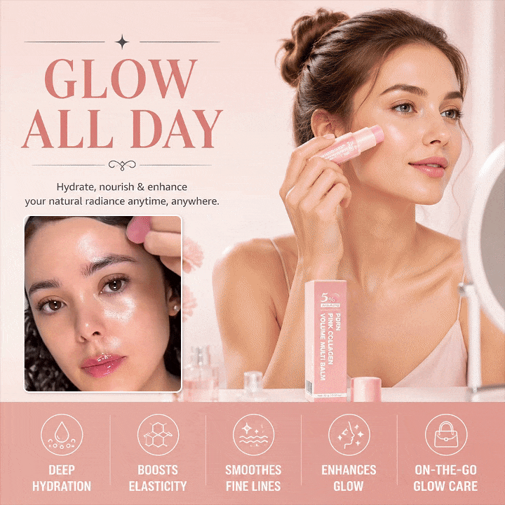 Pink Collagen Volume Multi Balm Stick 2 Pack