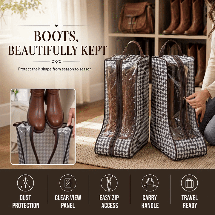 Dustproof Boot and Shoe Storage Bags – 2 Pack