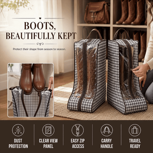 Dustproof Boot and Shoe Storage Bags – 2 Pack