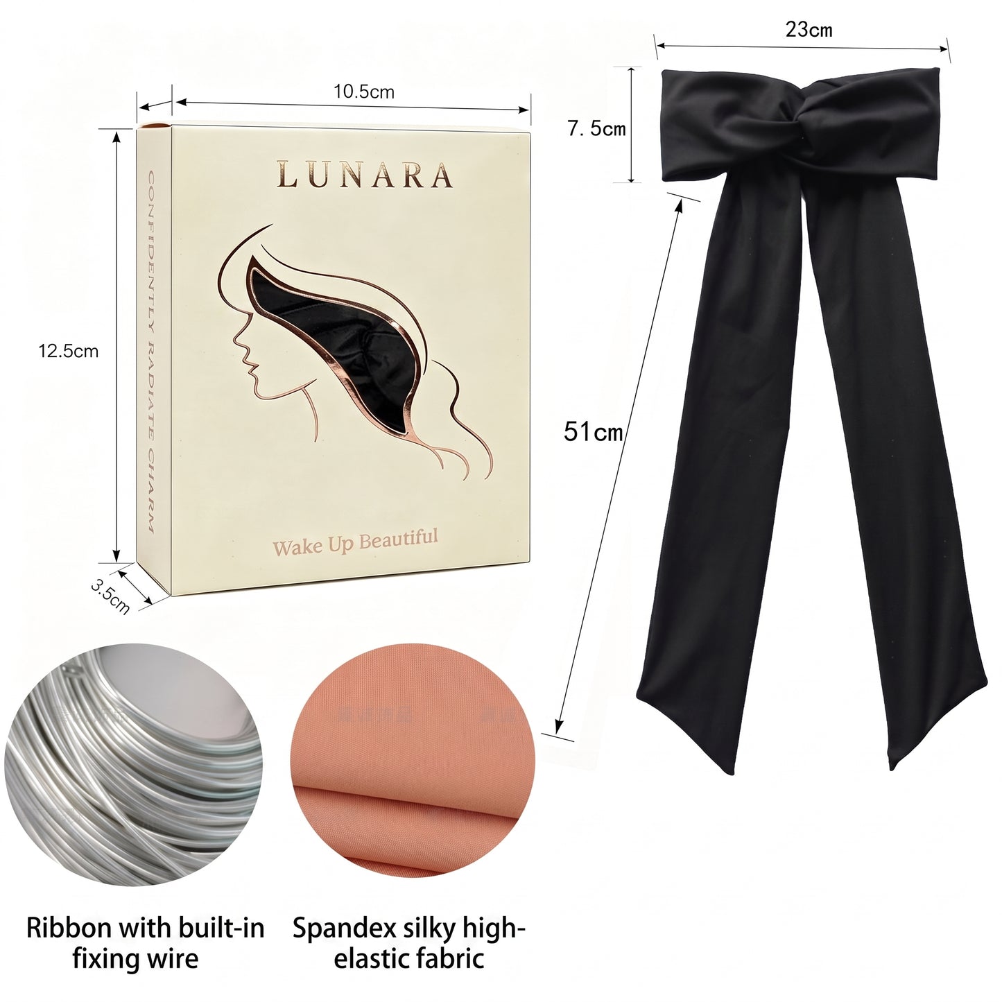 Heatless Curling Headband Set for Soft Overnight Waves