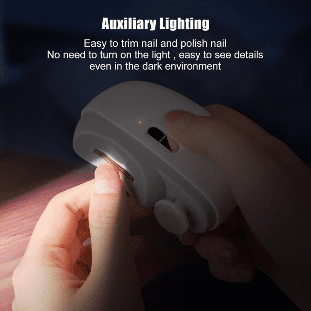 2-in-1 Pro Electric Nail Clipper & Polisher