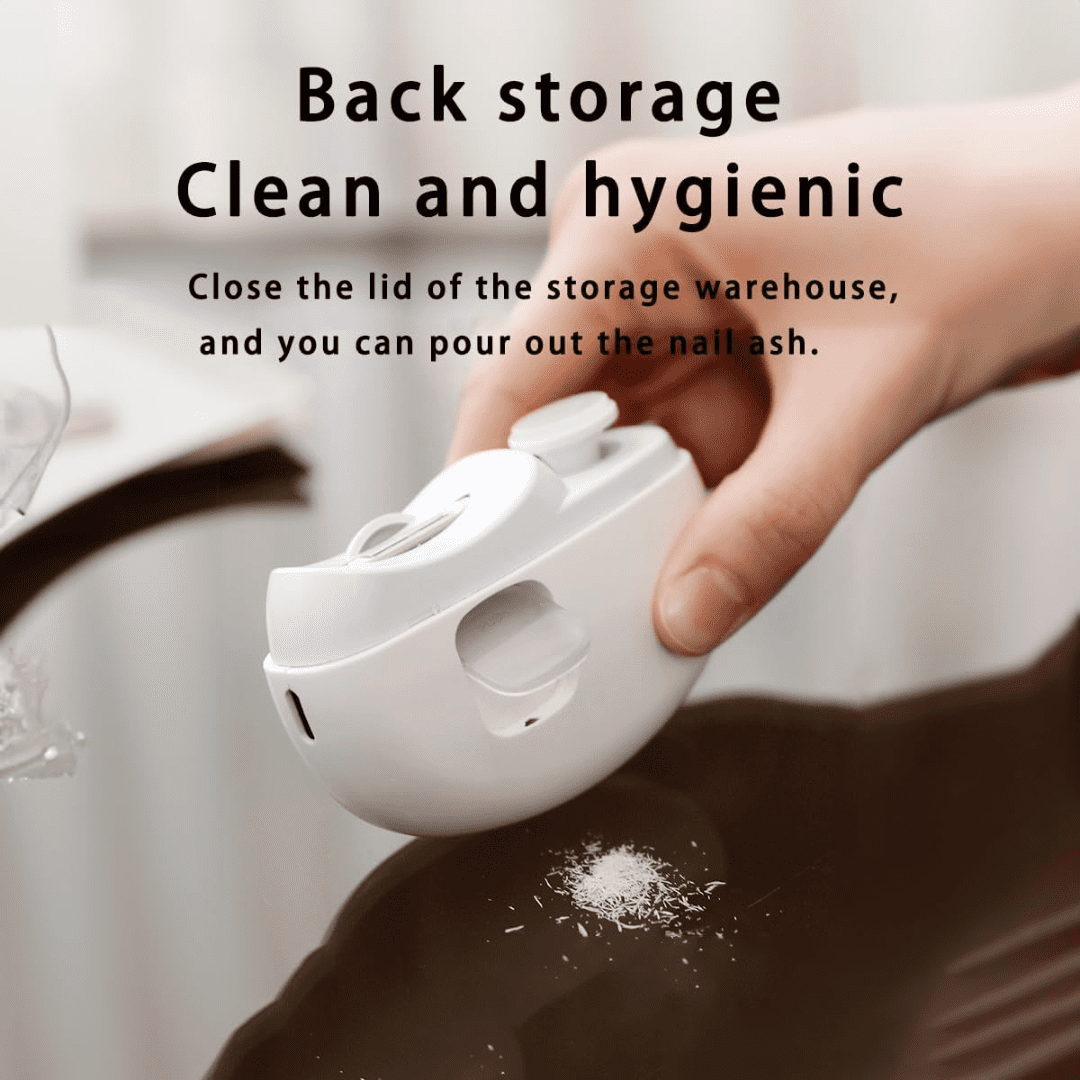 2-in-1 Pro Electric Nail Clipper & Polisher