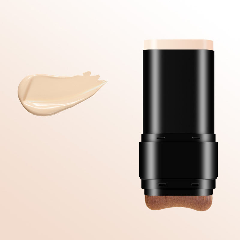 Organic Mineral Waterproof Foundation Stick With Brush 2 in 1  (Skin Color)