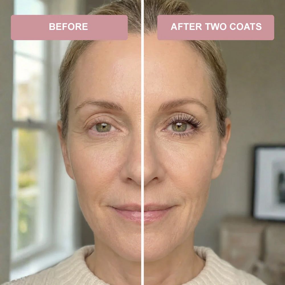 2 PCS Waterproof Fibre Mascara💧  – Volume & Length without Clumping for Dramatic Moments