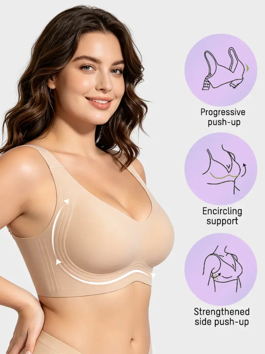 Women's Wireless Full-Coverage Smoothing Bra