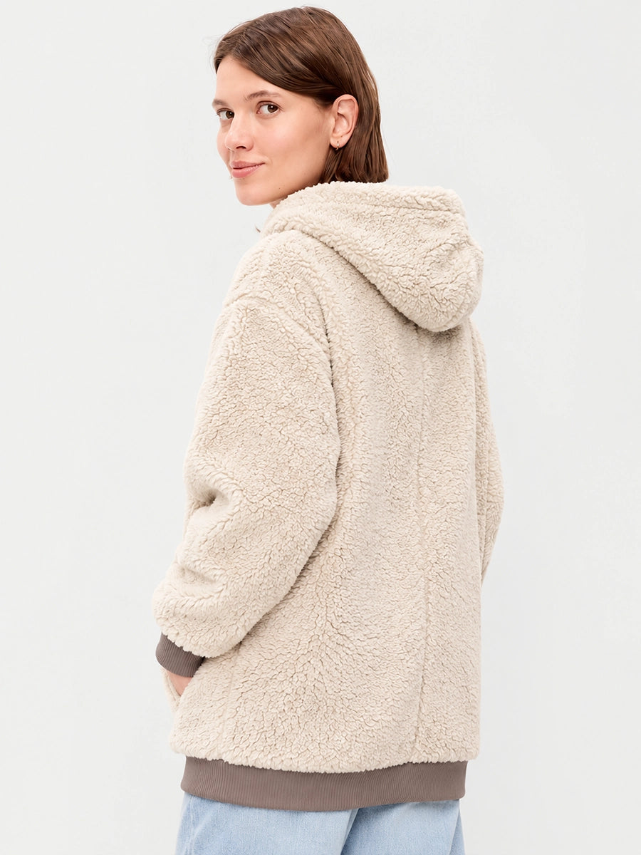 Sherpa Baby Carrier Hoodie Jacket