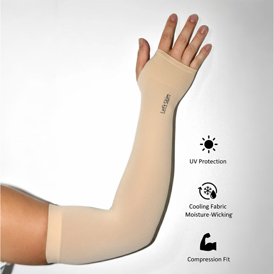Sun Protection Ice Silk Sleeves 3 Pairs