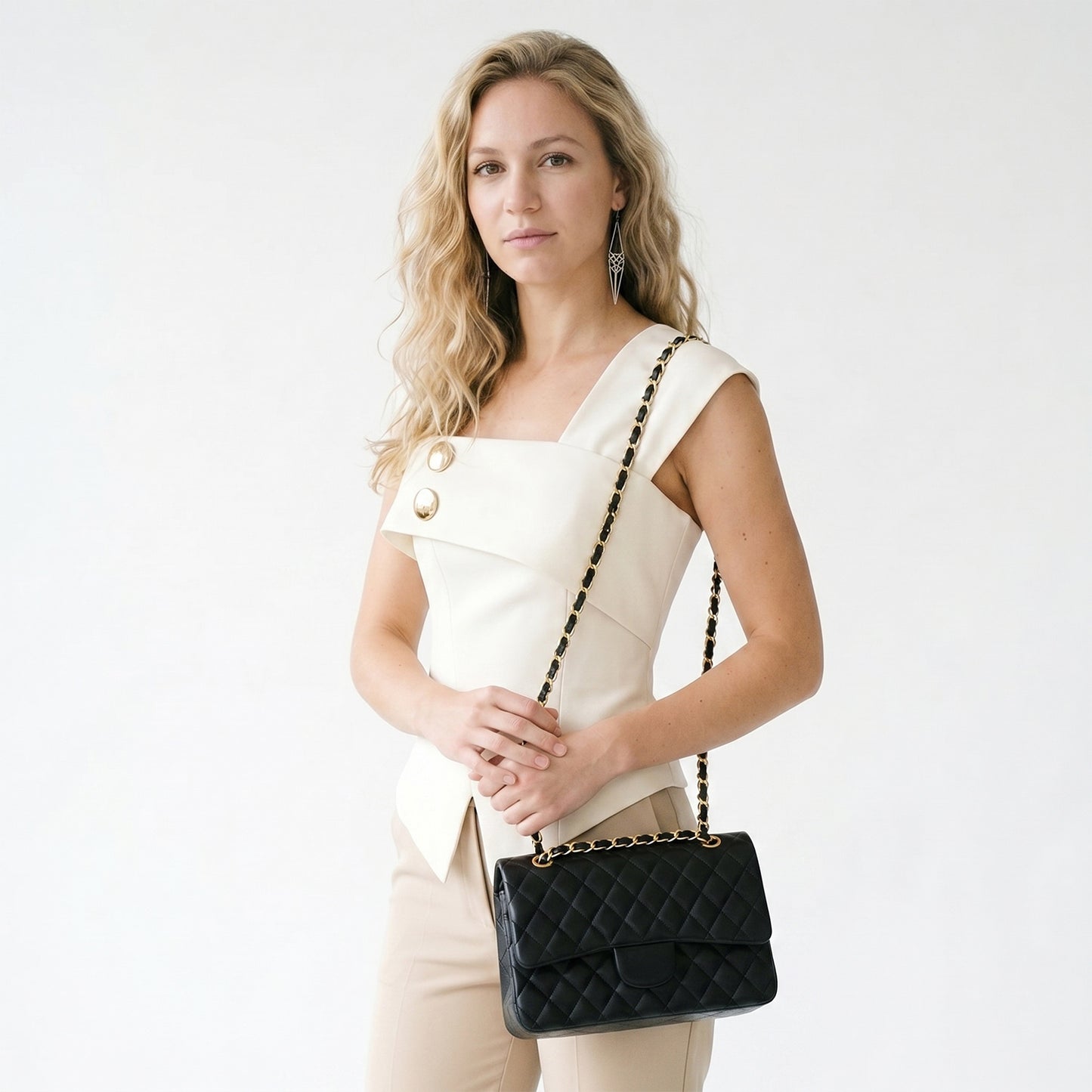 One Shoulder Asymmetrical Tank Top