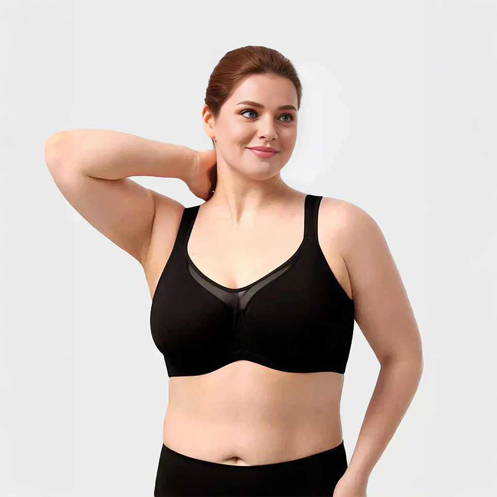 Cool Smoothing Unlined Minimizer Underwire Bra