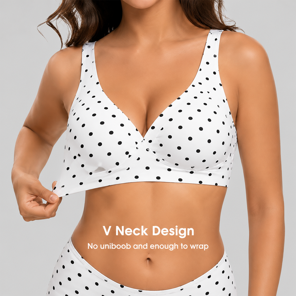 Wire-Free Seamless Push Up Bra