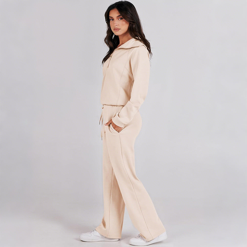 Women's 2-Piece Wide Leg Lounge Set