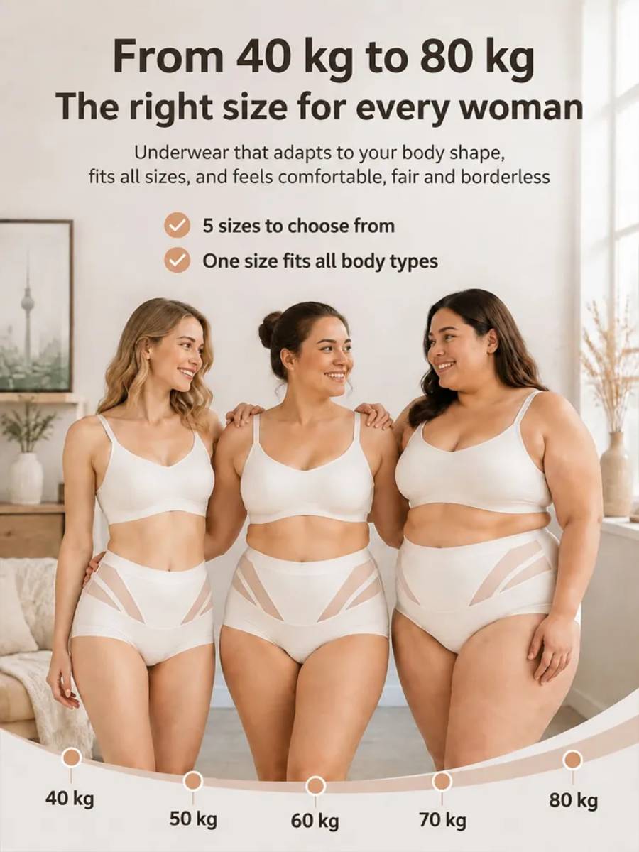 Women's High-Waist Shaping Briefs – 3 Pack
