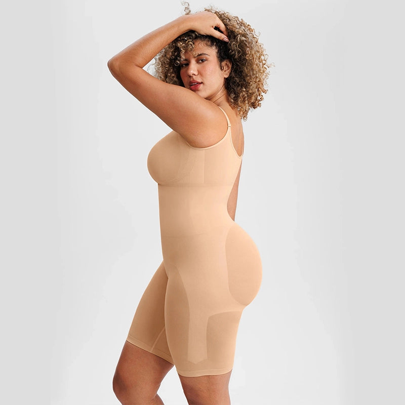 Seamless Tummy-Control Butt-Lift Bodysuit