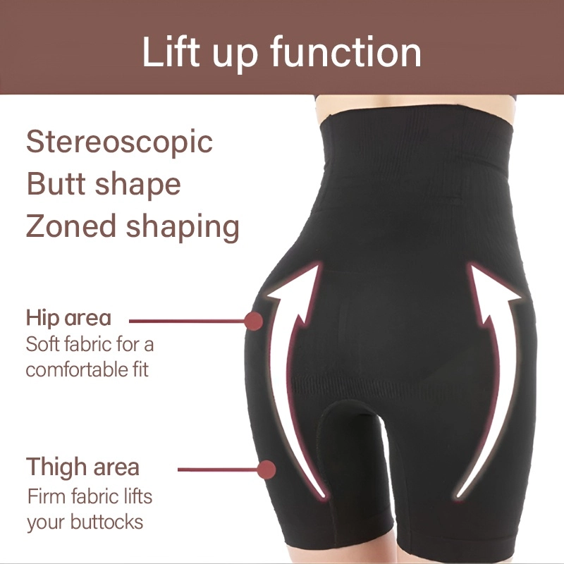 High-Waist Tummy-Control Shapewear Shorts