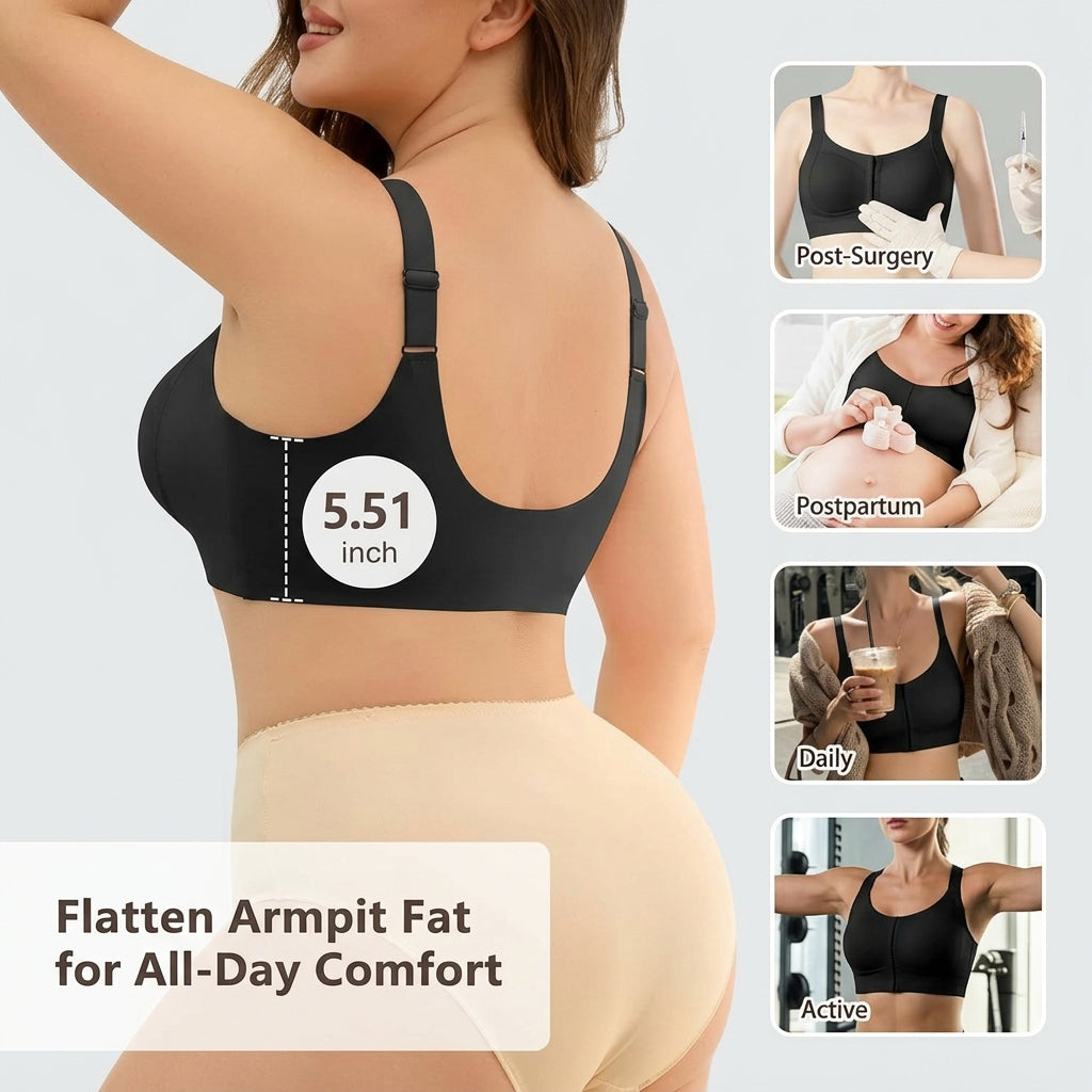 Zip Front Bras for Women
