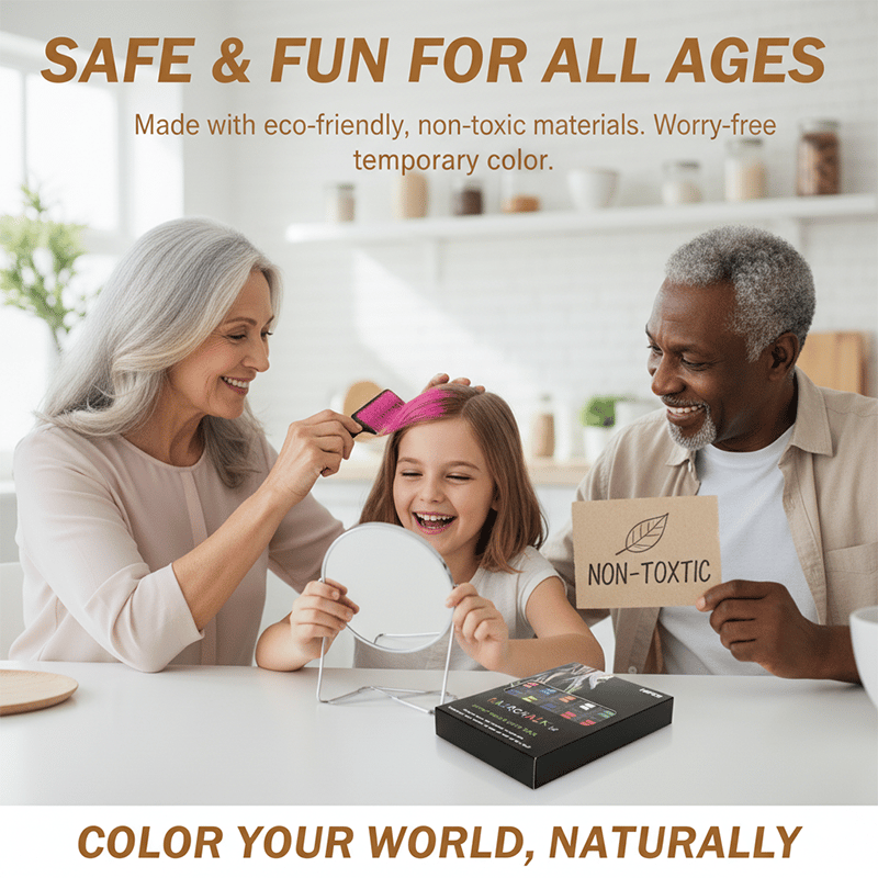Ten-Color Hair Dye Comb for Home Use