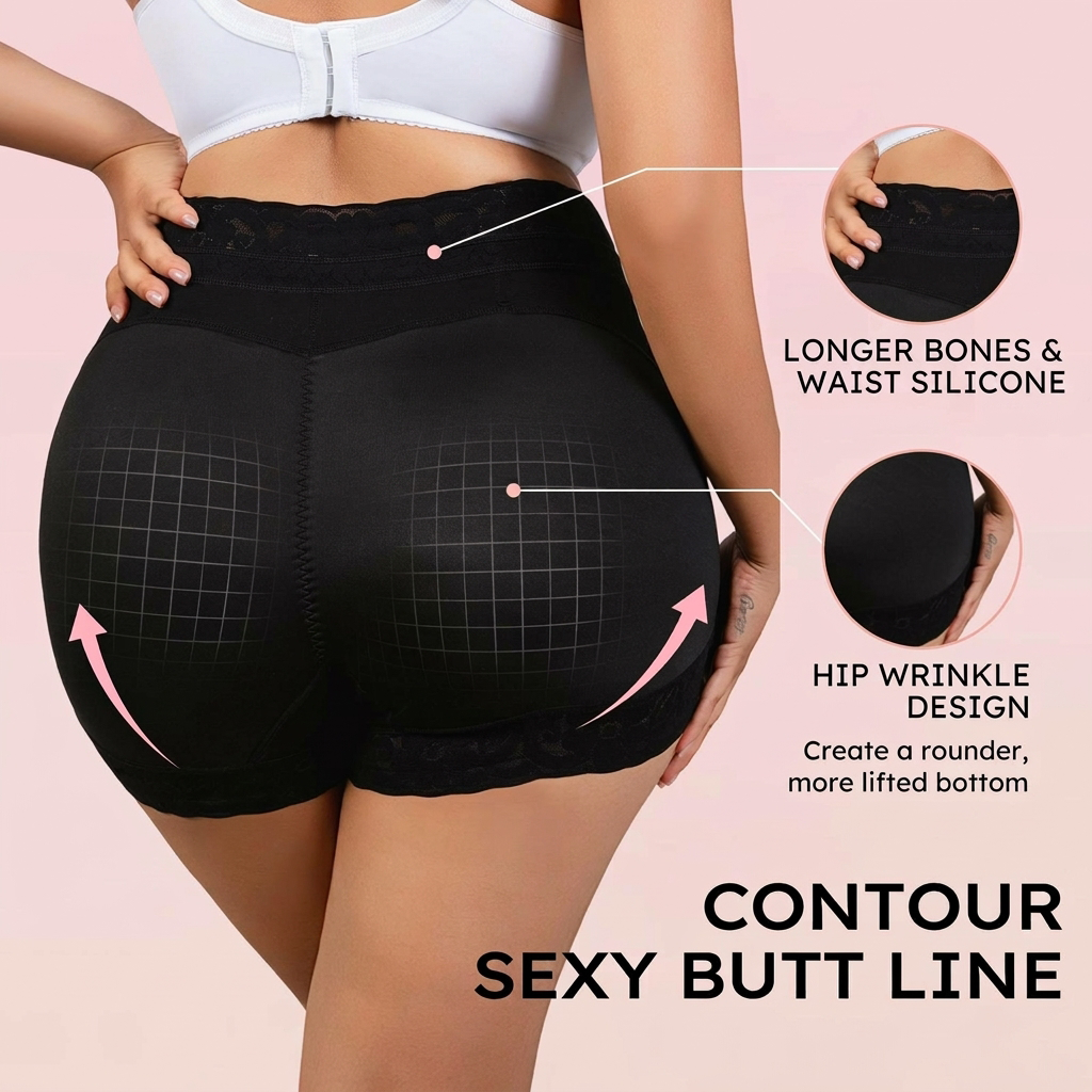 Women Classic Lace Butt Lifter Panty Smoothing Brief Buy 1 Get 1 Free