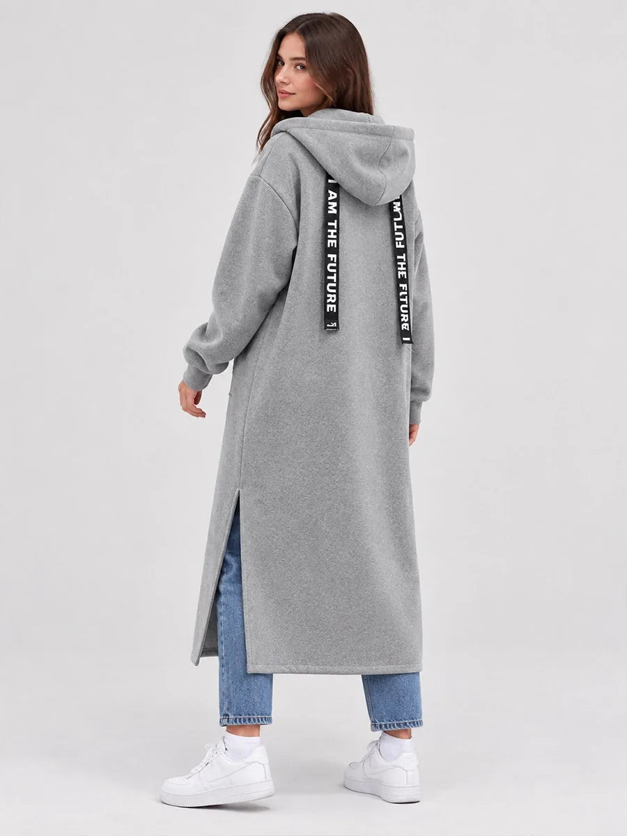 Women’s Fleece-Lined Hooded Zip Jacket