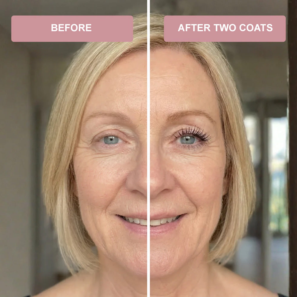 2 PCS Waterproof Fibre Mascara💧  – Volume & Length without Clumping for Dramatic Moments