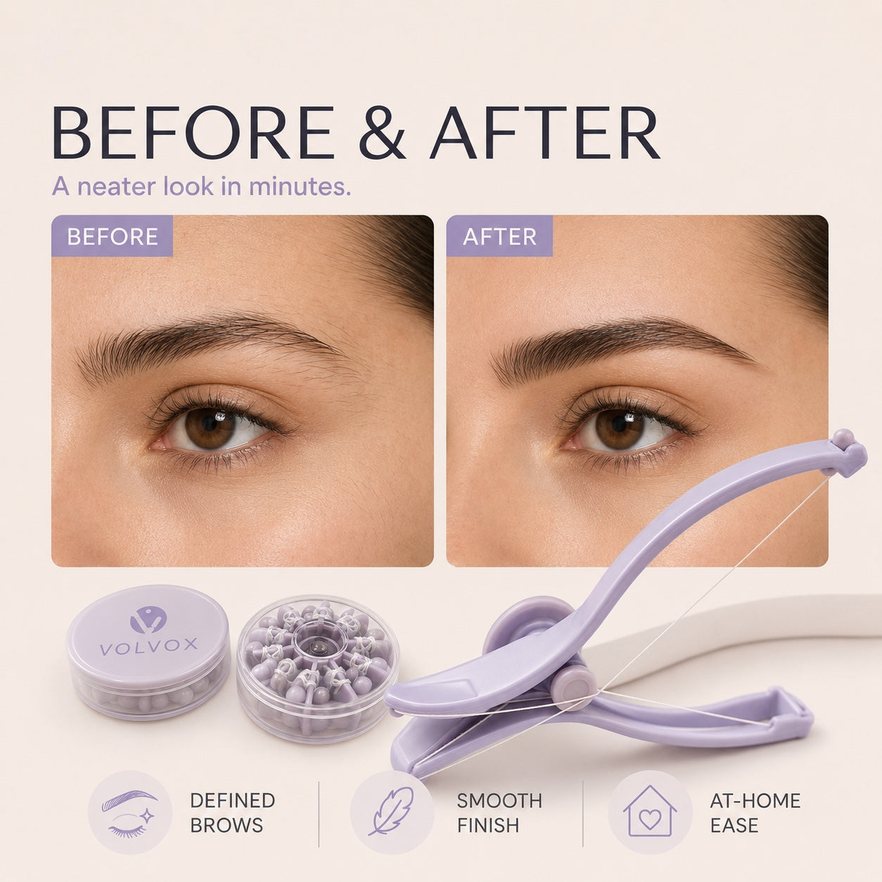 Manual Facial Hair Threading Tool
