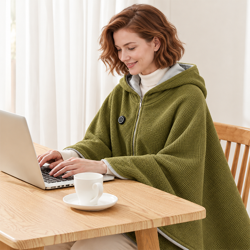 Hooded Electric Warming Wrap