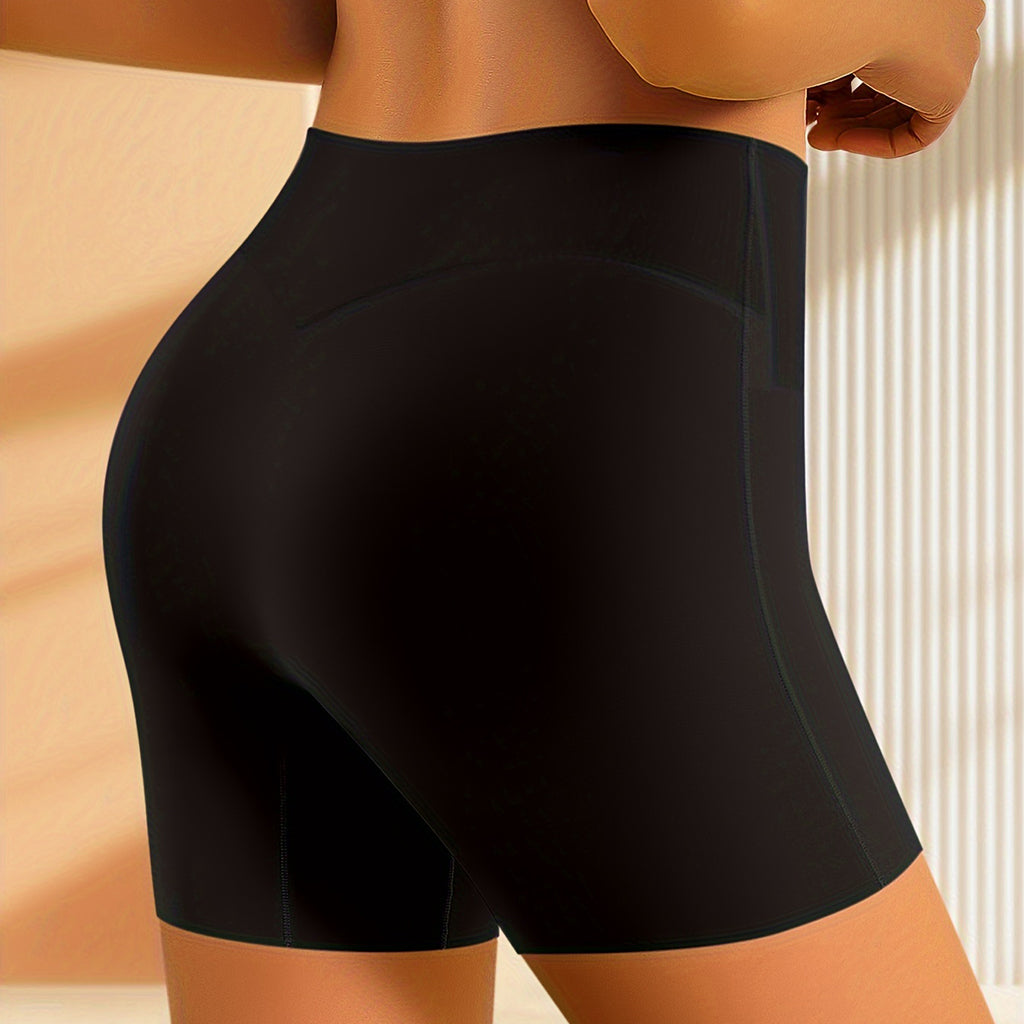 Ice Silk High Waist Shaping Safety Shorts 2 Pack