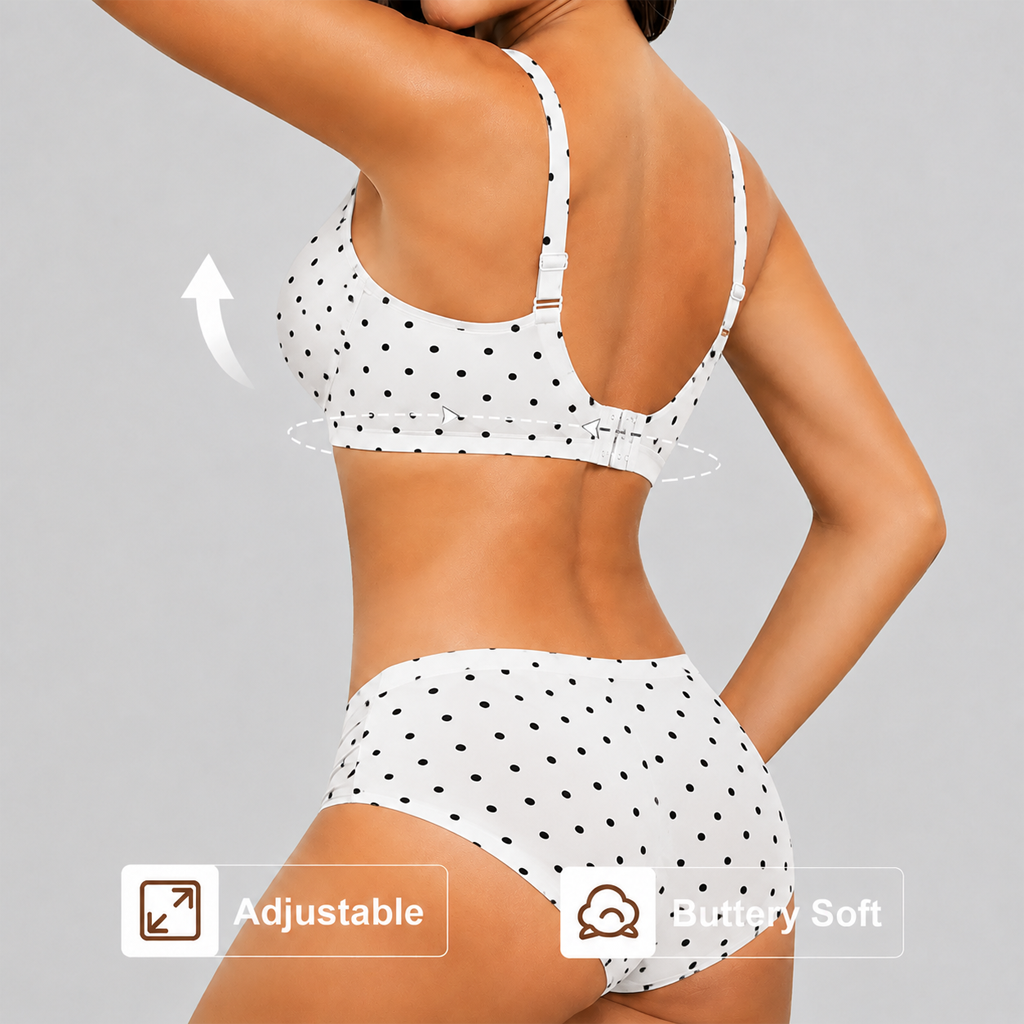Wire-Free Seamless Push Up Bra