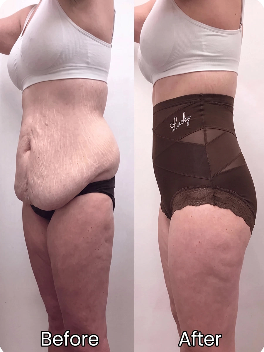 Lace-Trim High-Waist Briefs for Everyday Outfits