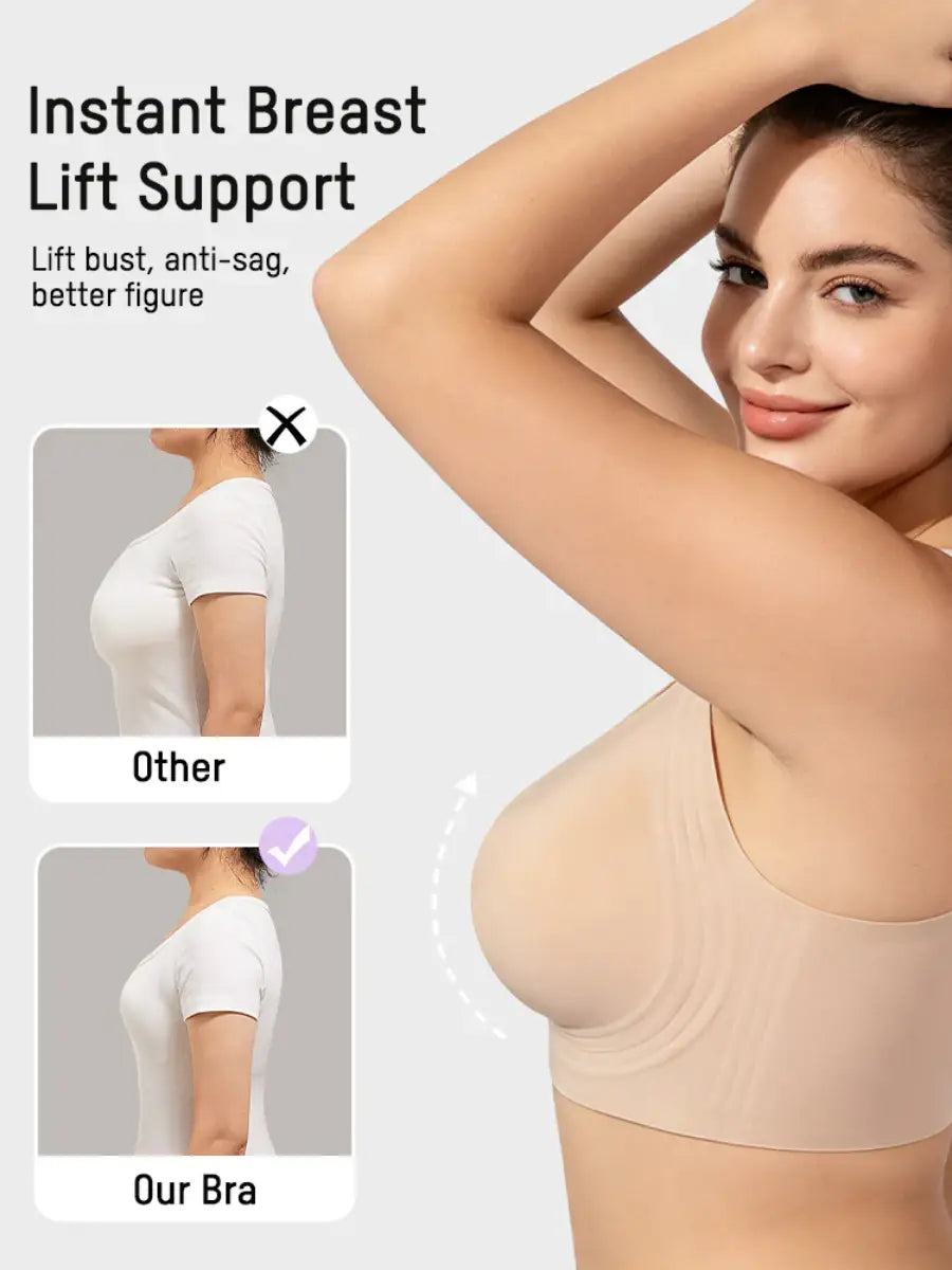 Women's Wireless Full-Coverage Smoothing Bra