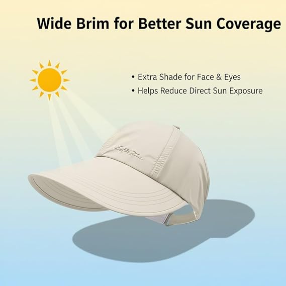 Ladies UV Sun Hat Large Brim