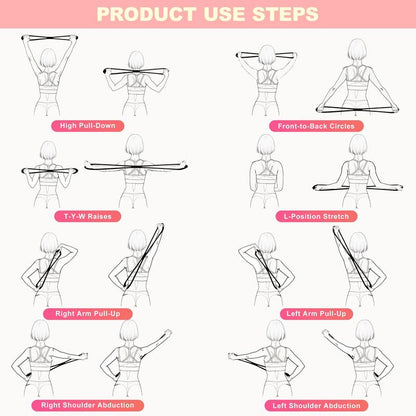 Premium Figure 8 Resistance Bands