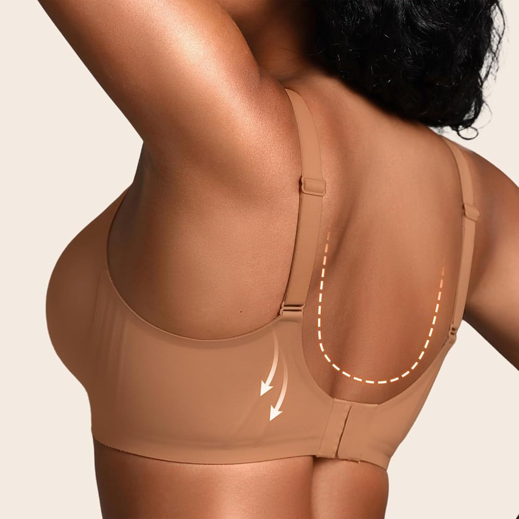 Scalloped Seamless Wireless Bra