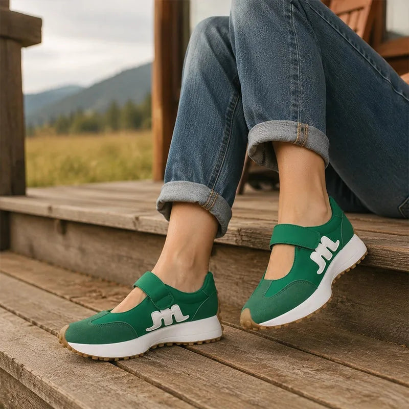 Women’s Lightweight Mary Jane Walking Sneakers