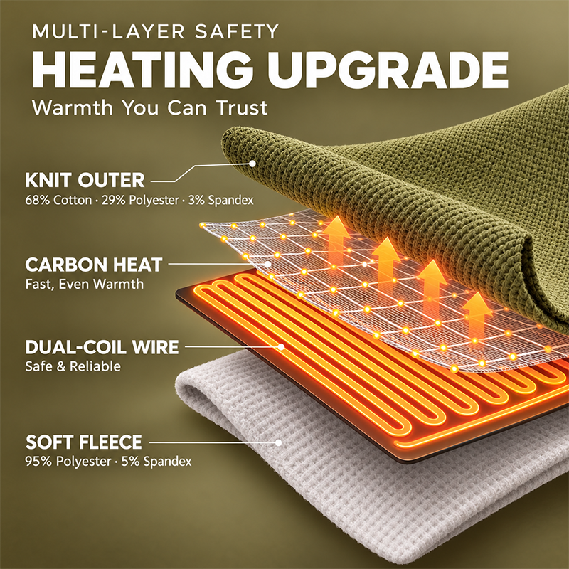 Hooded Electric Warming Wrap