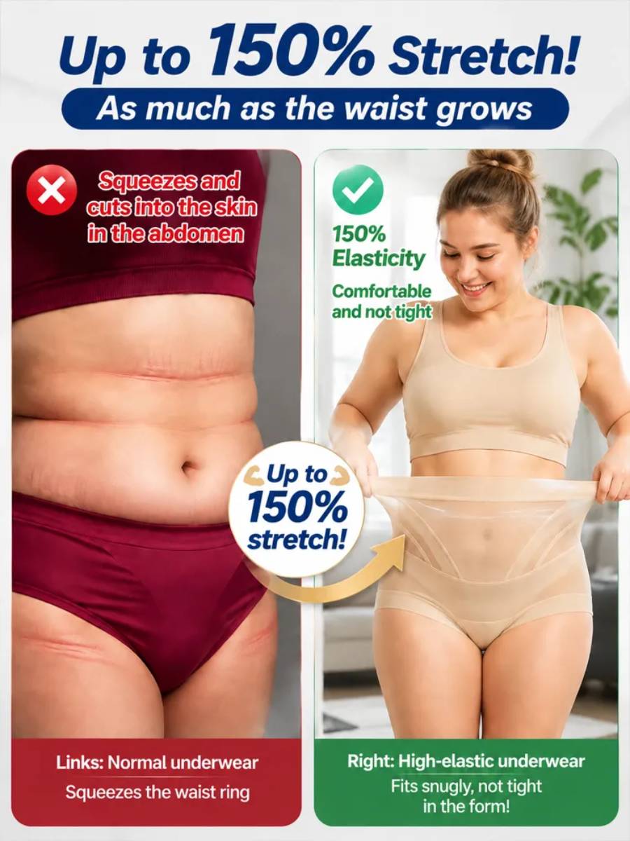 Women's High-Waist Shaping Briefs – 3 Pack