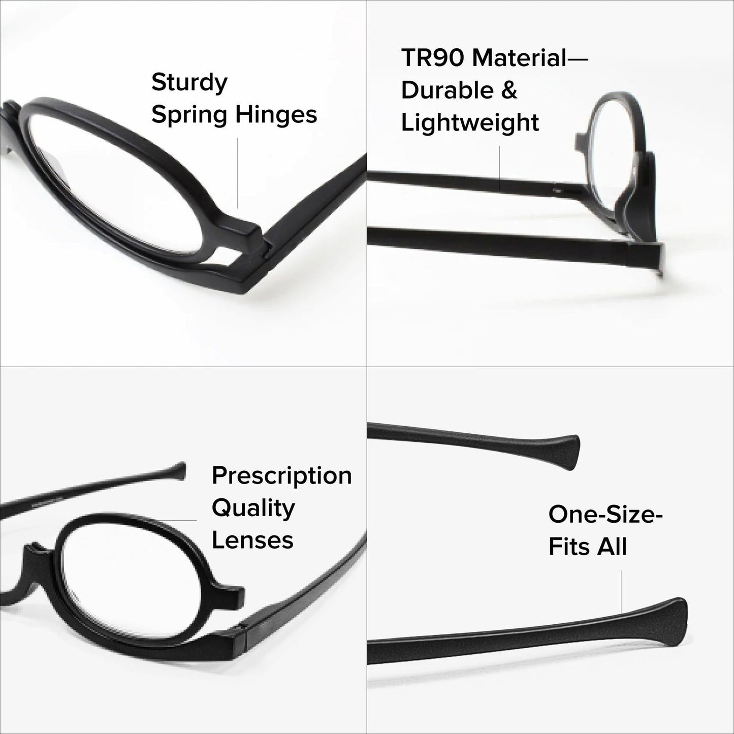 Perfect  Makeup Readers – Flip Lens for Flawless Application