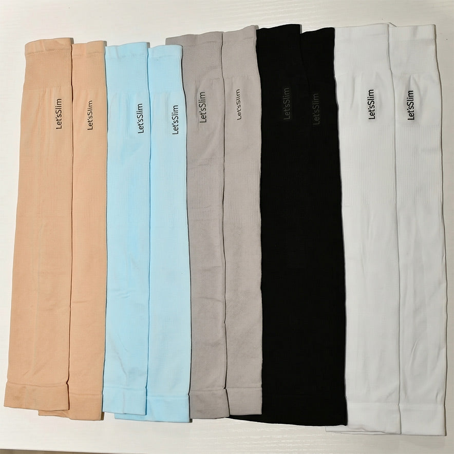 Sun Protection Ice Silk Sleeves 3 Pairs