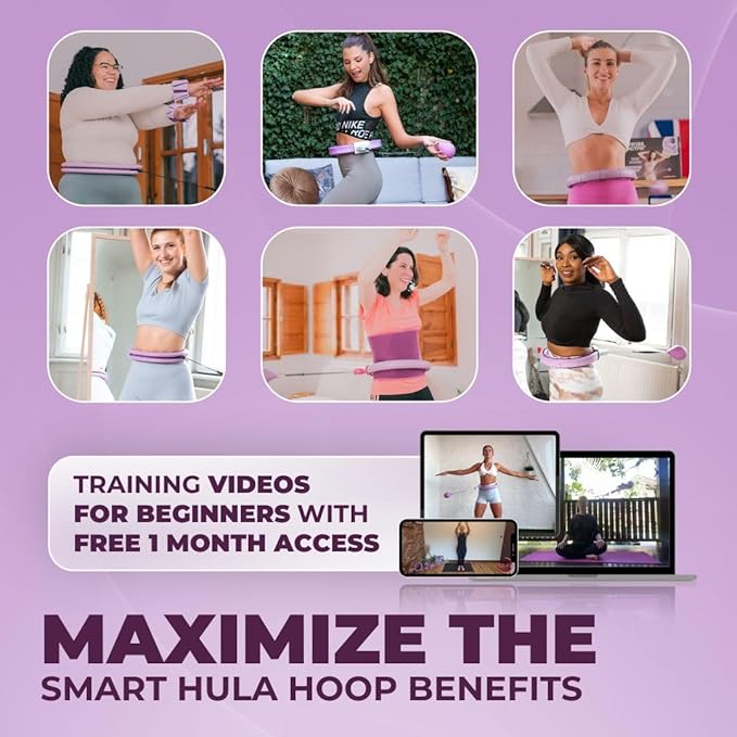 Smart Weighted Fit Hoop with Intelligent Counter