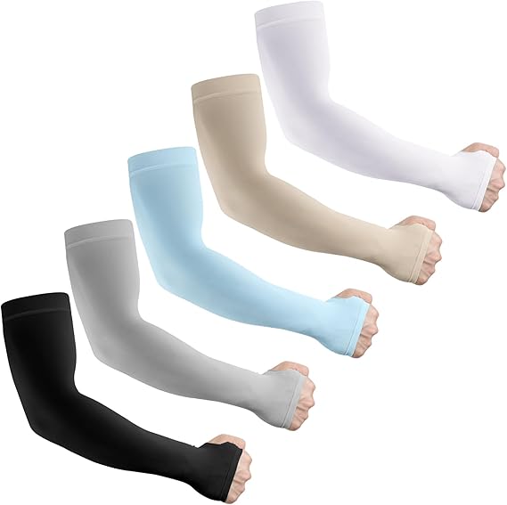 Sun Protection Ice Silk Sleeves 3 Pairs
