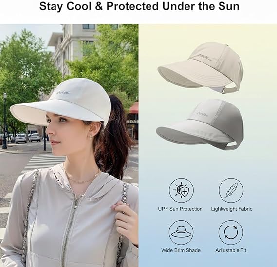 Ladies UV Sun Hat Large Brim