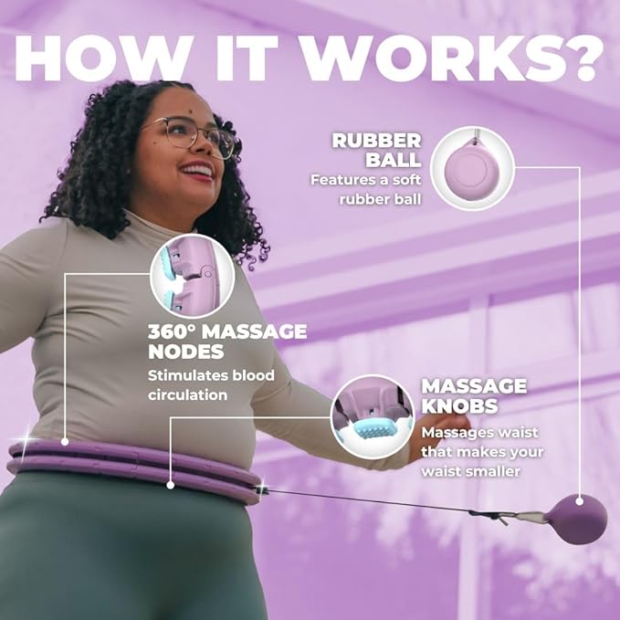 Smart Weighted Fit Hoop with Intelligent Counter