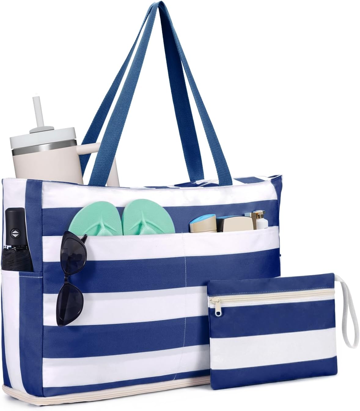 Large Waterproof Sand proof Beach Tote Bag