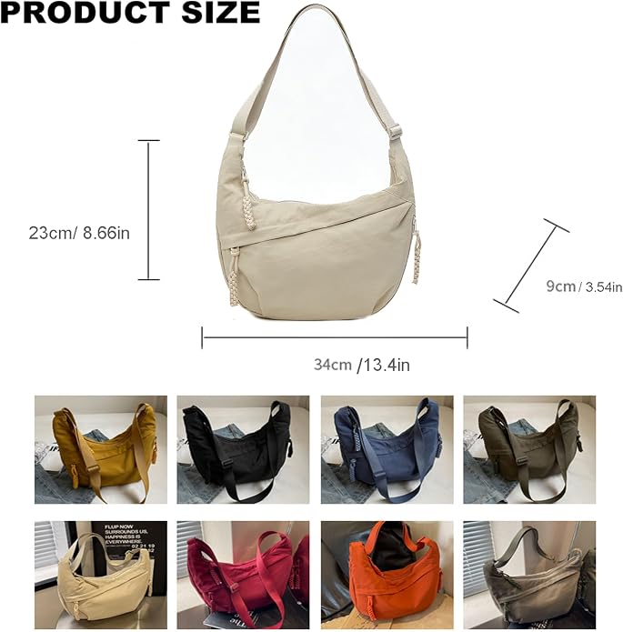 Luna Lightweight Everyday Shoulder Bag