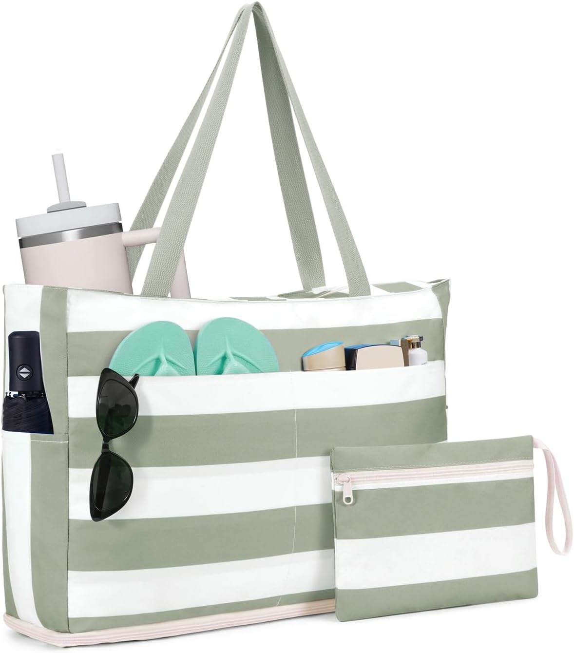 Large Waterproof Sand proof Beach Tote Bag