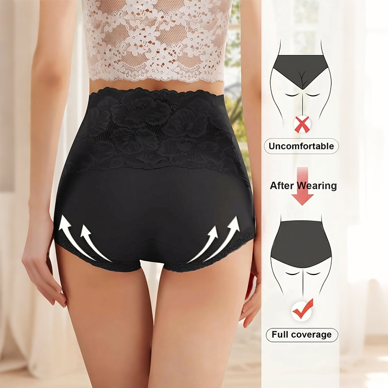 Lace Slimming Underwear 2 Pcs